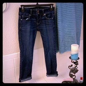 American Eagle Artist Crop Stretch Jeans